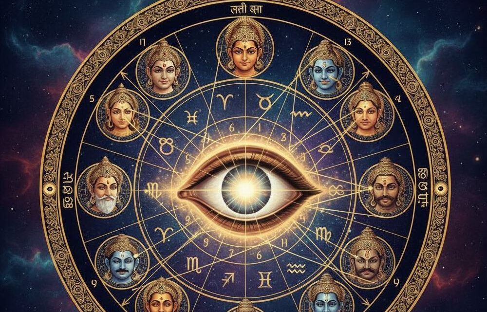 ««« Граха-Дришти — взгляды Высших Сил – «аспекты планет» — Джйотиш Ведическая астрология »»»